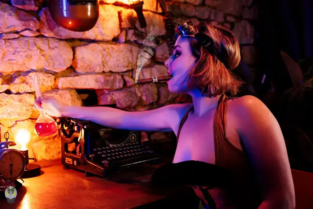 Steampunk girl